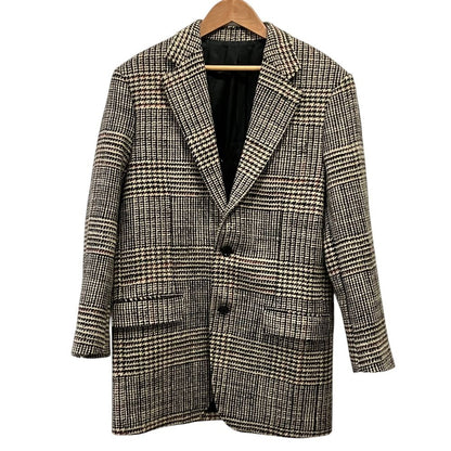 Celine Tomboy Glen Check Terre Jacket 34 Multicolor