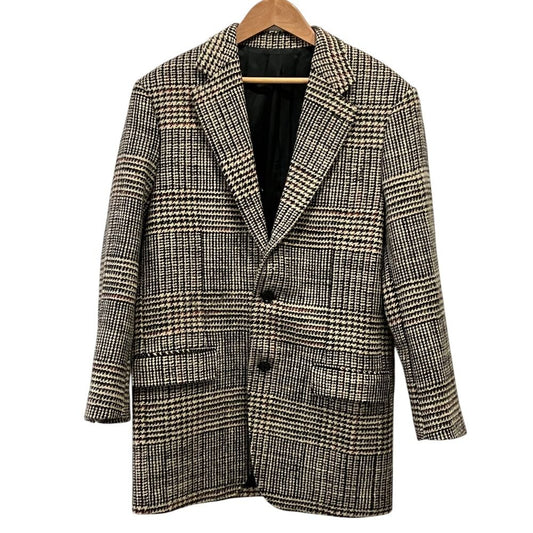 Celine Tomboy Glen Check Terre Jacket 34 Multicolor