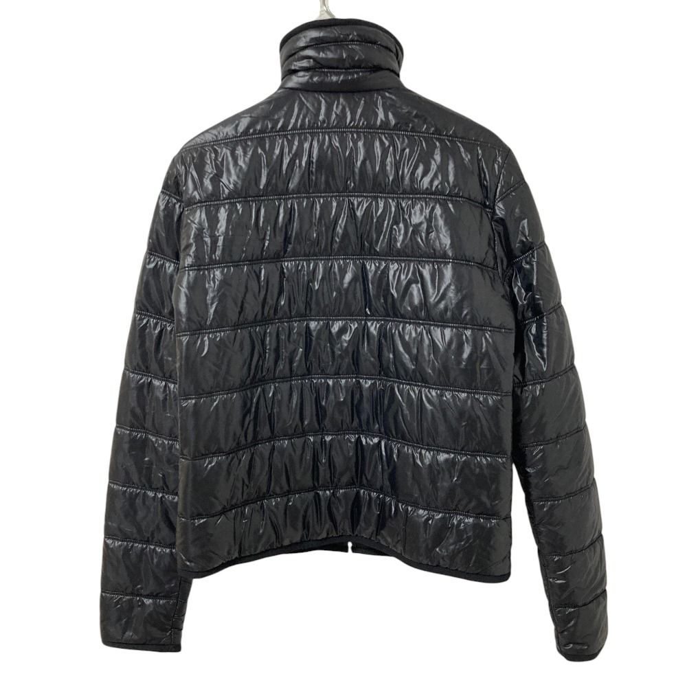 Chanel CC Logo Button Padded Jacket 36 Black — view 2