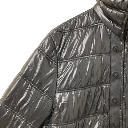 Chanel CC Logo Button Padded Jacket 36 Black — view 6