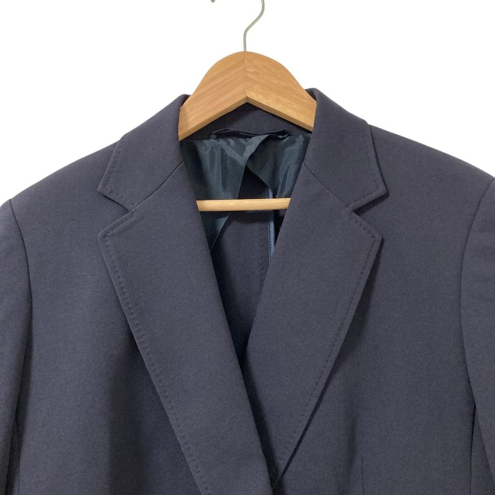 Max Mara Studio Mstriviera Riviera Viscose Jersey Jacket 42 Navy — view 4