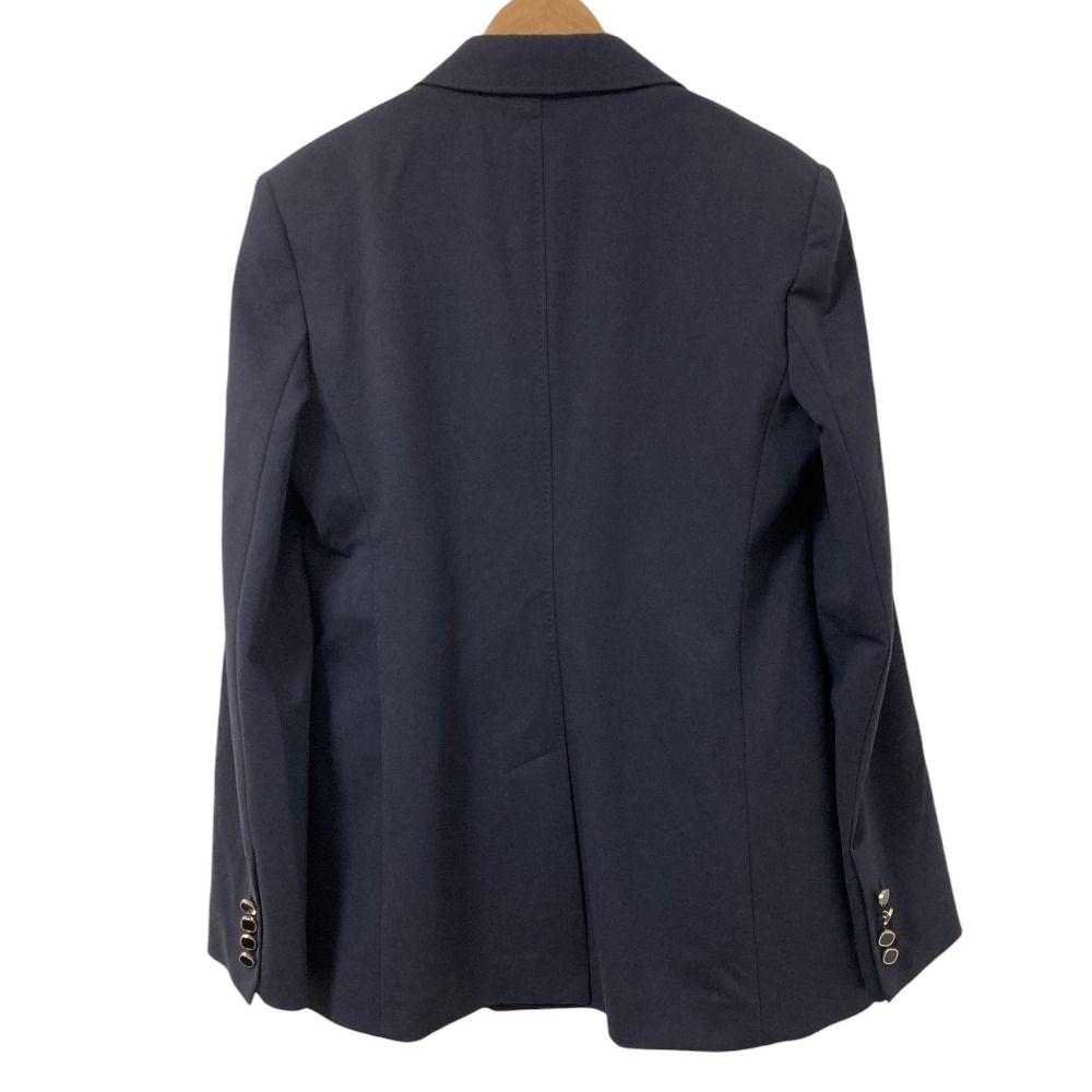 Max Mara Studio Mstriviera Riviera Viscose Jersey Jacket 42 Navy — view 2