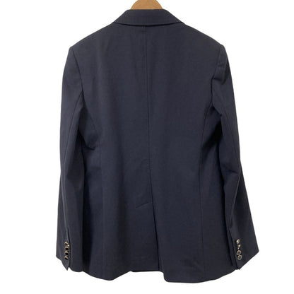 Max Mara Studio Mstriviera Riviera Viscose Jersey Jacket 42 Navy — view 2