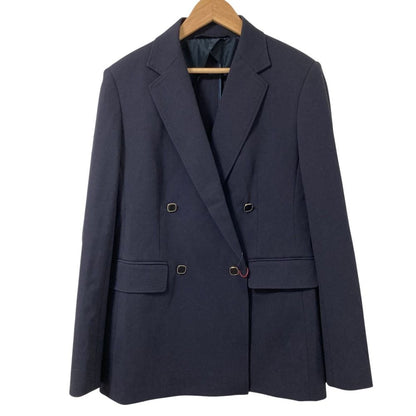 Max Mara Studio Mstriviera Riviera Viscose Jersey Jacket 42 Navy