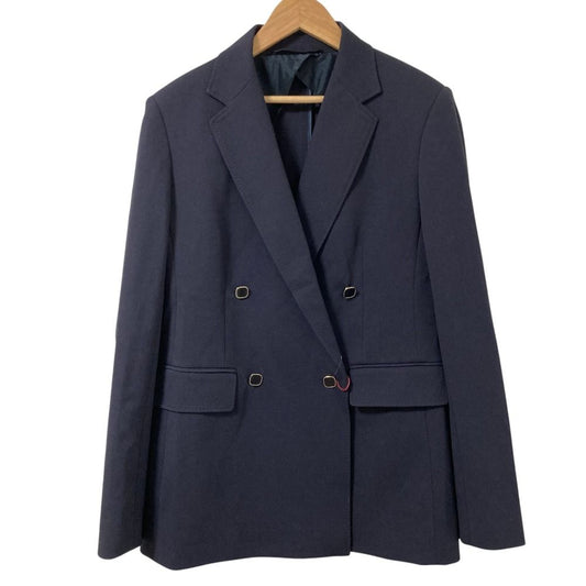 Max Mara Studio Mstriviera Riviera Viscose Jersey Jacket 42 Navy