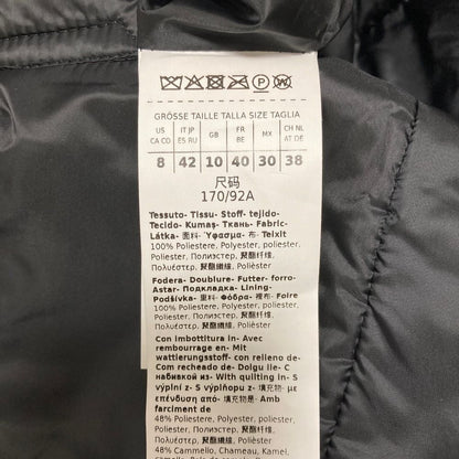 Max Mara the Cube Greengo Sleeveless Puffer Short Jacket 42 Black — view 8