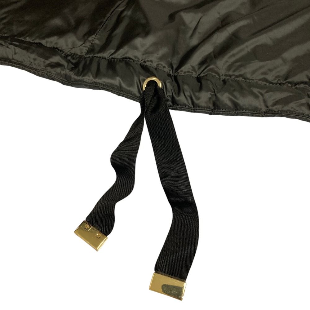 Max Mara the Cube Greengo Sleeveless Puffer Short Jacket 42 Black — view 6
