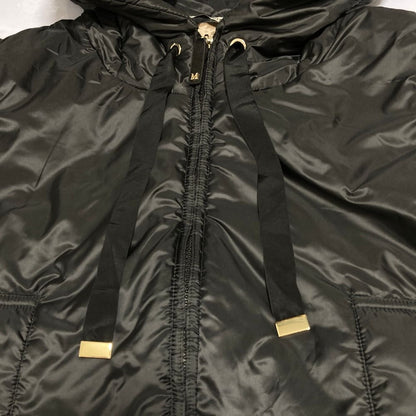 Max Mara the Cube Greengo Sleeveless Puffer Short Jacket 42 Black — view 4