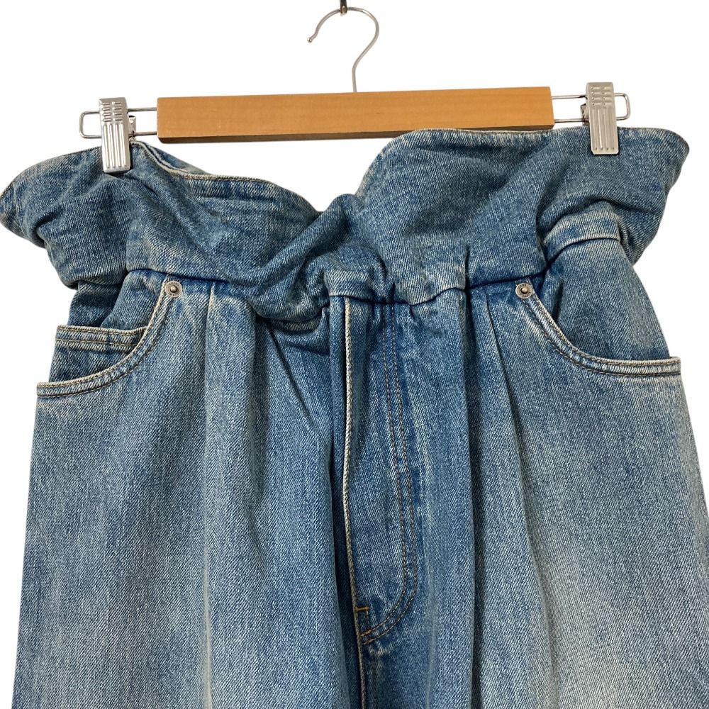 Loewe Flamenco Jeans Anagram Logo Denim Pants S Indigo — view 3