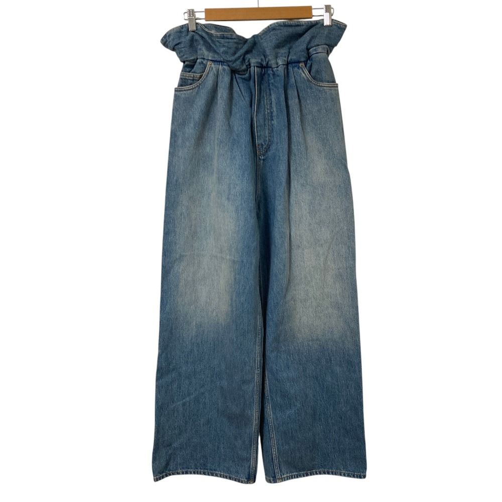 Loewe Flamenco Jeans Anagram Logo Denim Pants S Indigo