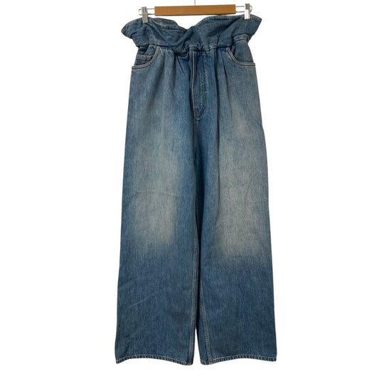 Loewe Flamenco Jeans Anagram Logo Denim Pants S Indigo