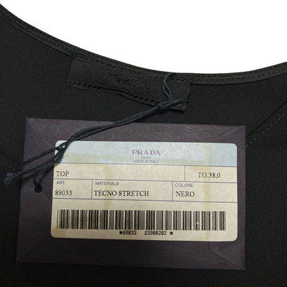 Prada Nylon Tank Top 38 Black — view 6