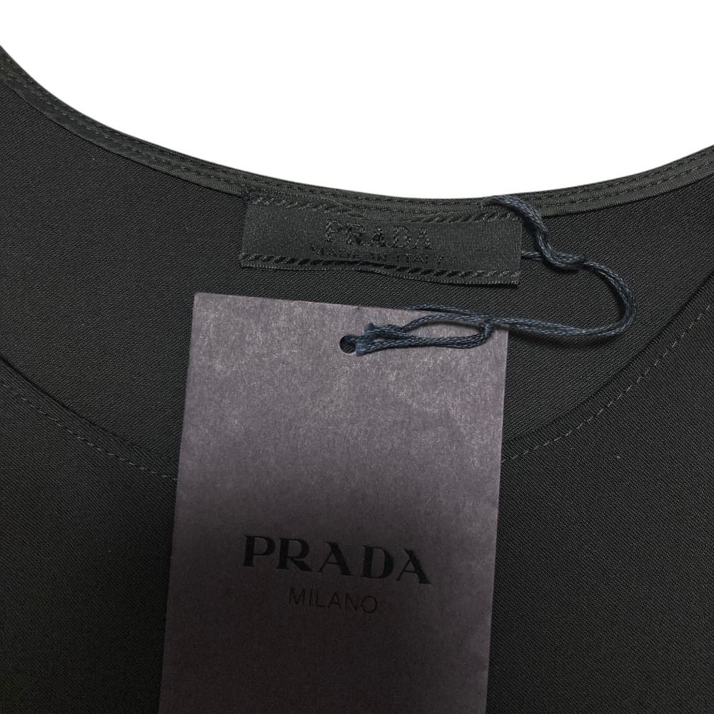 Prada Nylon Tank Top 38 Black — view 5
