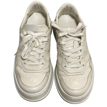 Gucci GG Leather Sneakers 6.5 White — view 3