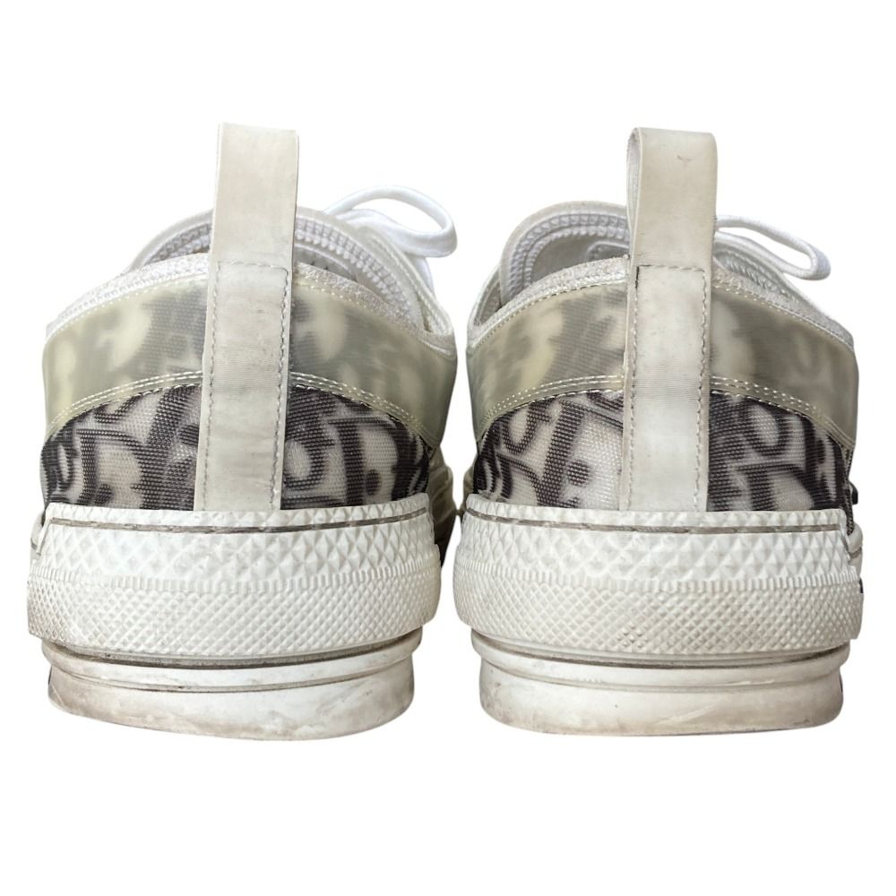 Dior Oblique Low Cut Sneakers 44 White Gray — view 8