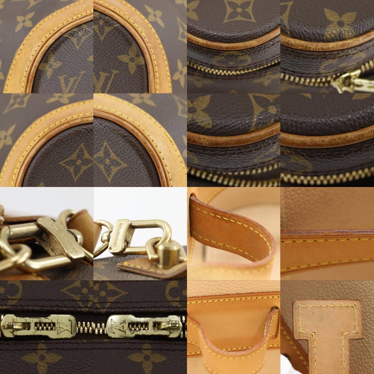Louis Vuitton Nice 2-Way Shoulder Monogram Canvas Brown Vanity — view 8