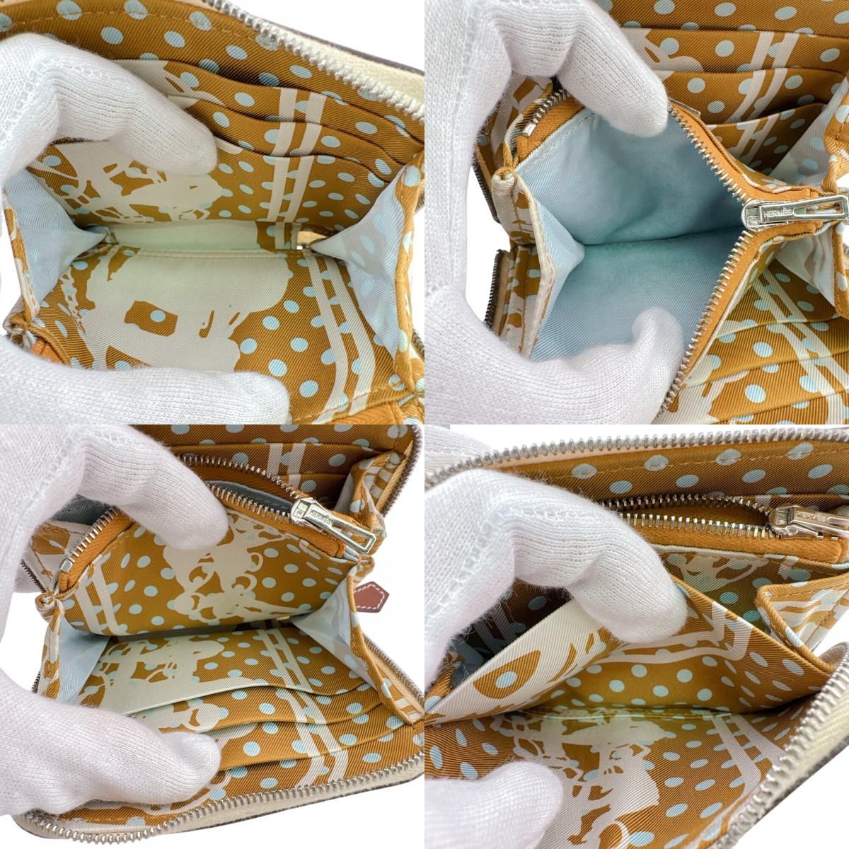 Hermes Compact Wallet Azap Silk in Card Case — view 7