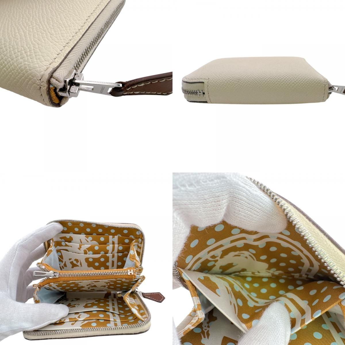 Hermes Compact Wallet Azap Silk in Card Case — view 6