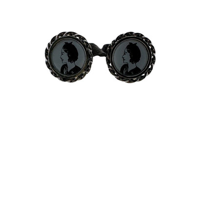 Chanel Mademoiselle Earrings Silver — view 7