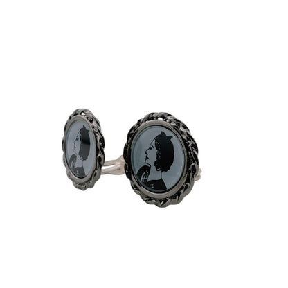 Chanel Mademoiselle Earrings Silver — view 2