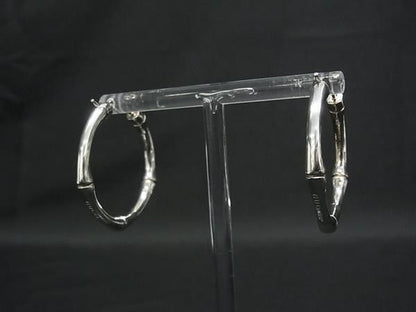 Gucci Earrings Bamboo Silver — view 2