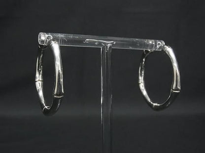 Gucci Earrings Bamboo Silver