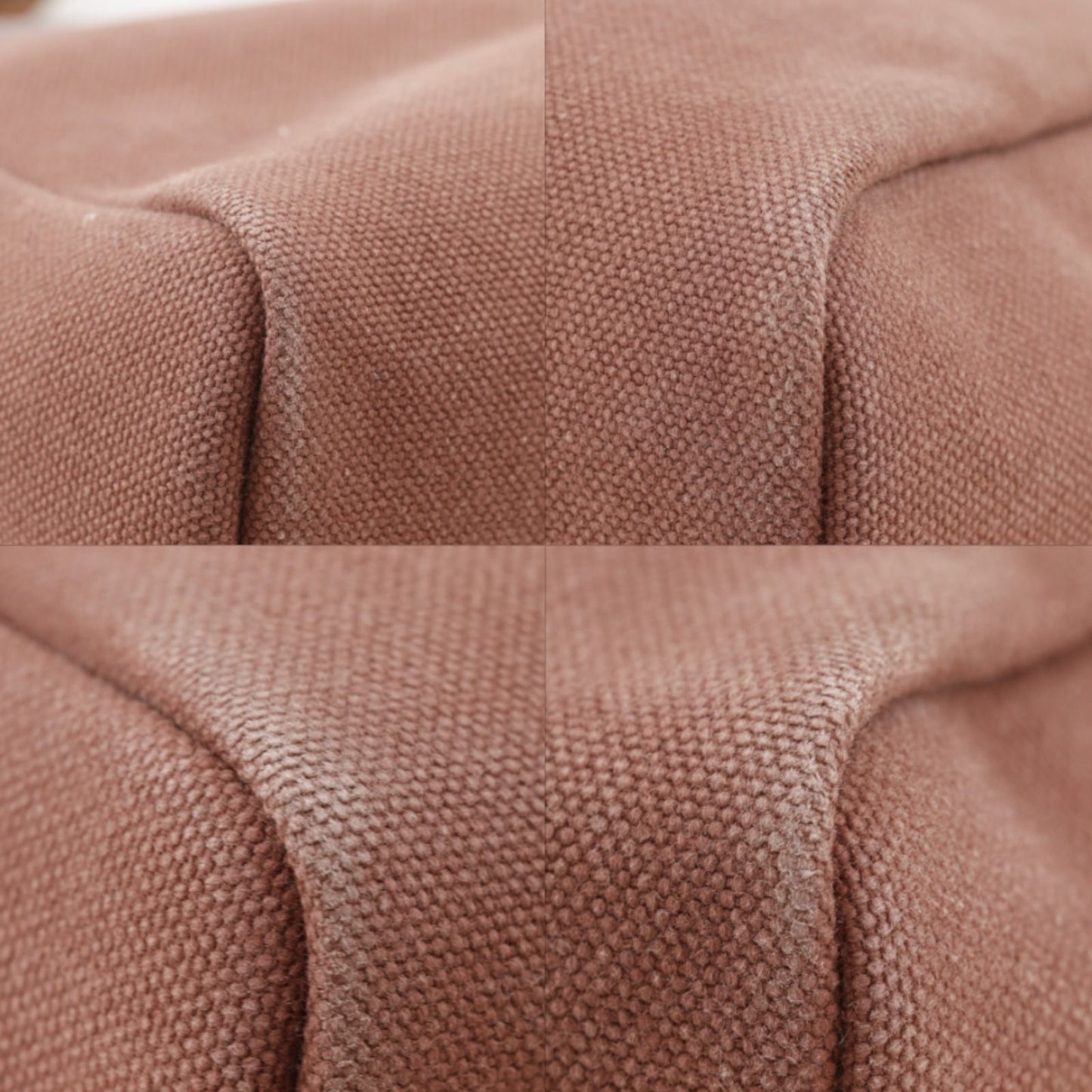 Hermes Herbag PM 2-Way Shoulder Toile GM Beige Brown Handbag — view 4