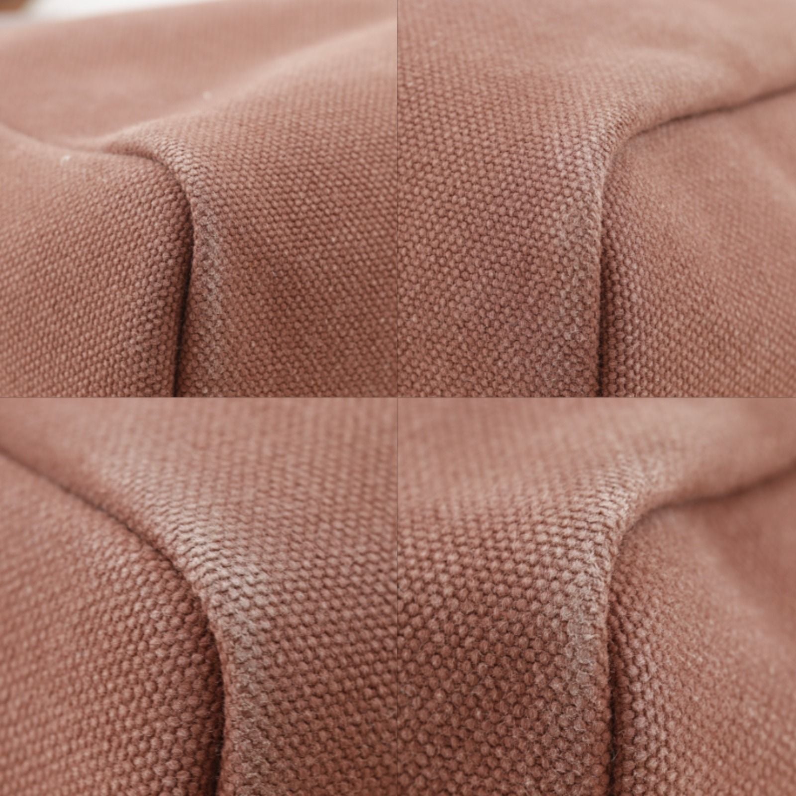 Hermes Herbag PM 2-Way Shoulder Toile GM Beige Brown Handbag — view 4