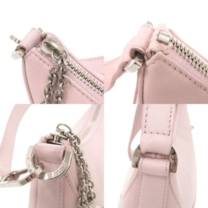 Bvlgari Logo Leather Pink Shoulder — view 7