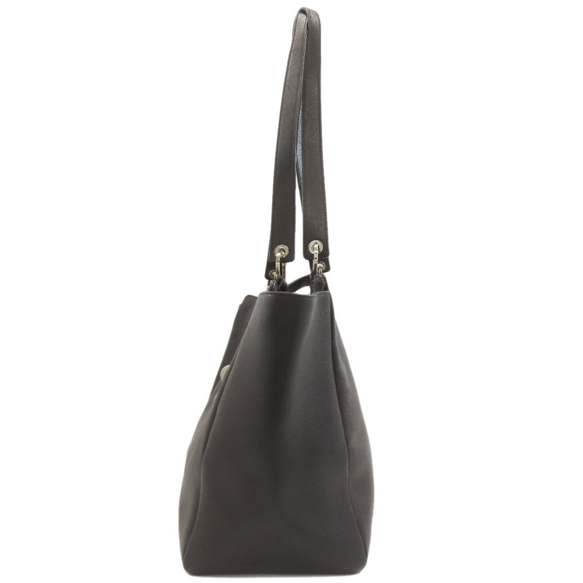 Bvlgari Logo Tote Leather — view 3