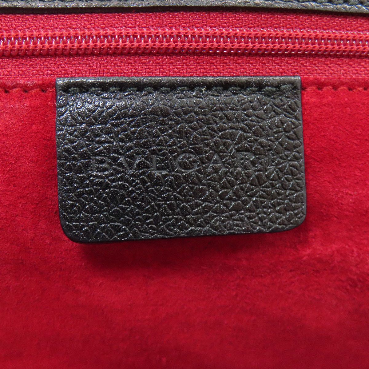 Bvlgari Logo Tote Leather — view 6