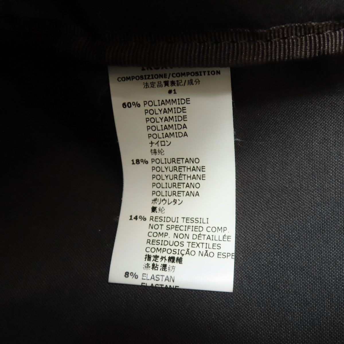 Fendi Logo Patch Backpack Nylon Polyurethane — view 9