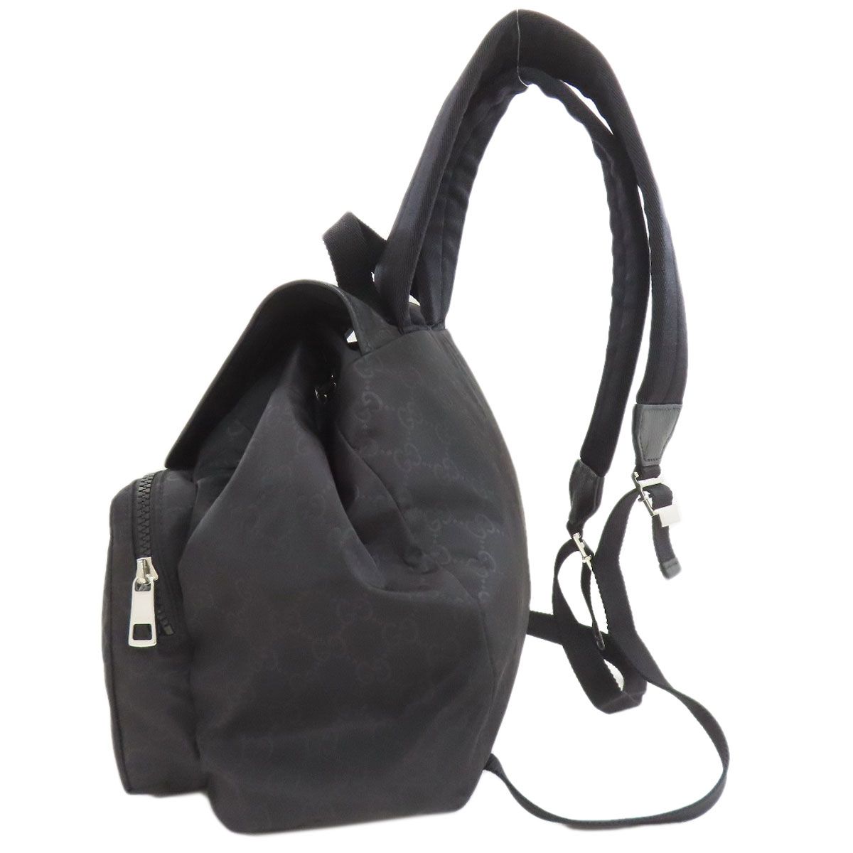 Gucci GG Pattern Backpack Nylon — view 3