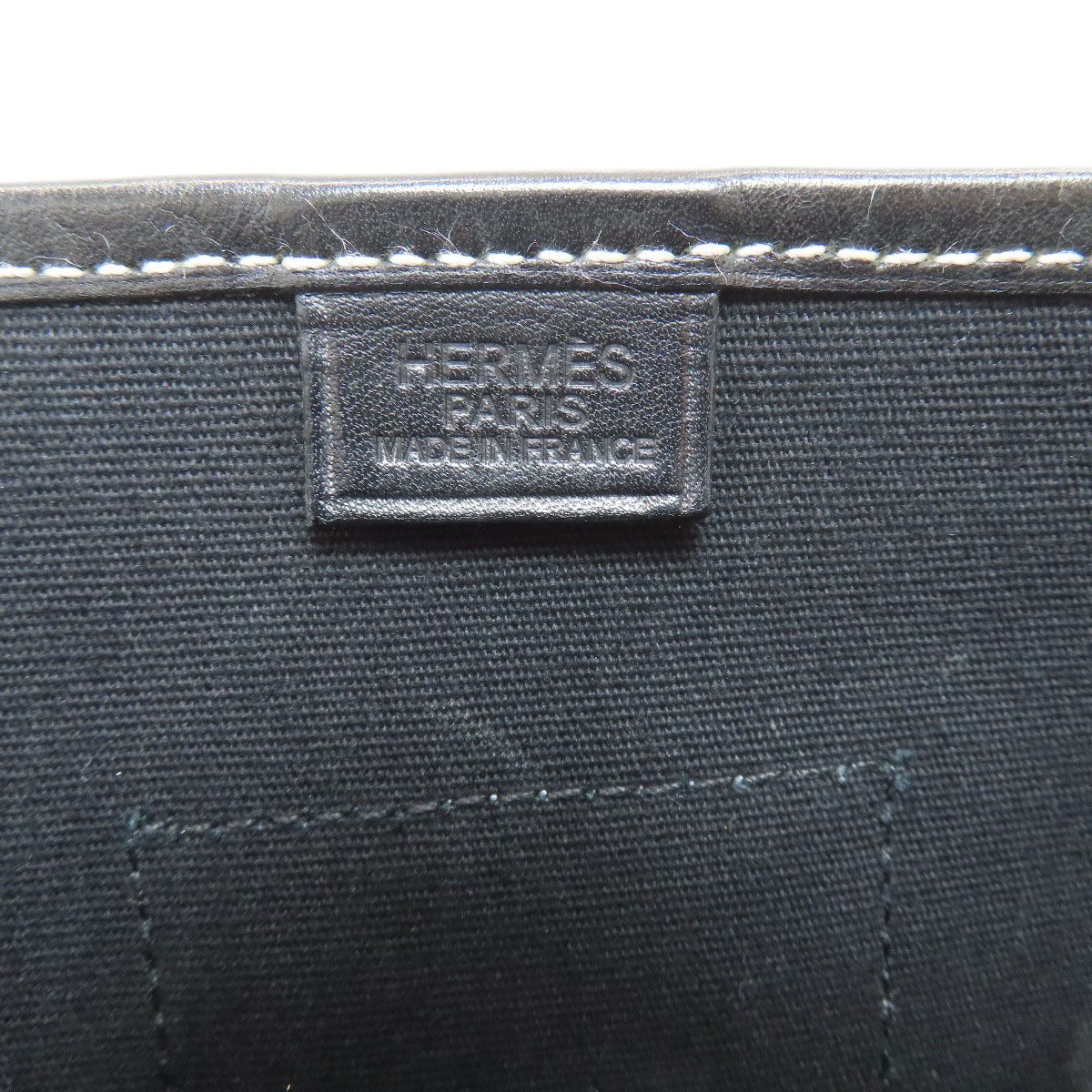 Hermes Buenaventura Mini Handbag Toile — view 6