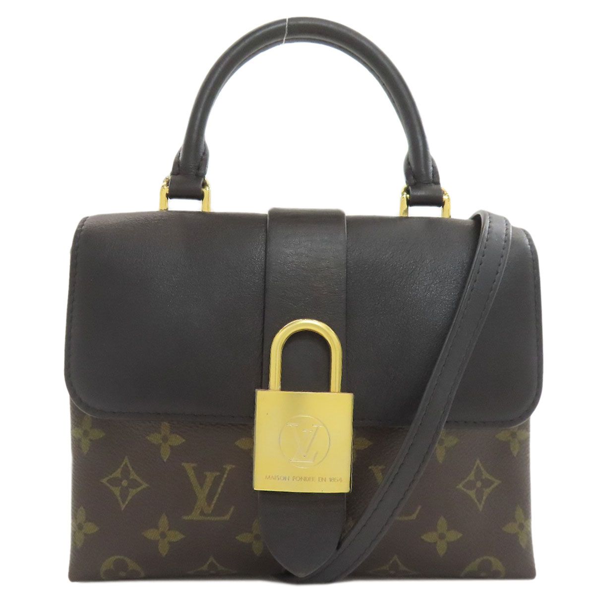 Louis Vuitton Locky BB Handbag Monogram Canvas