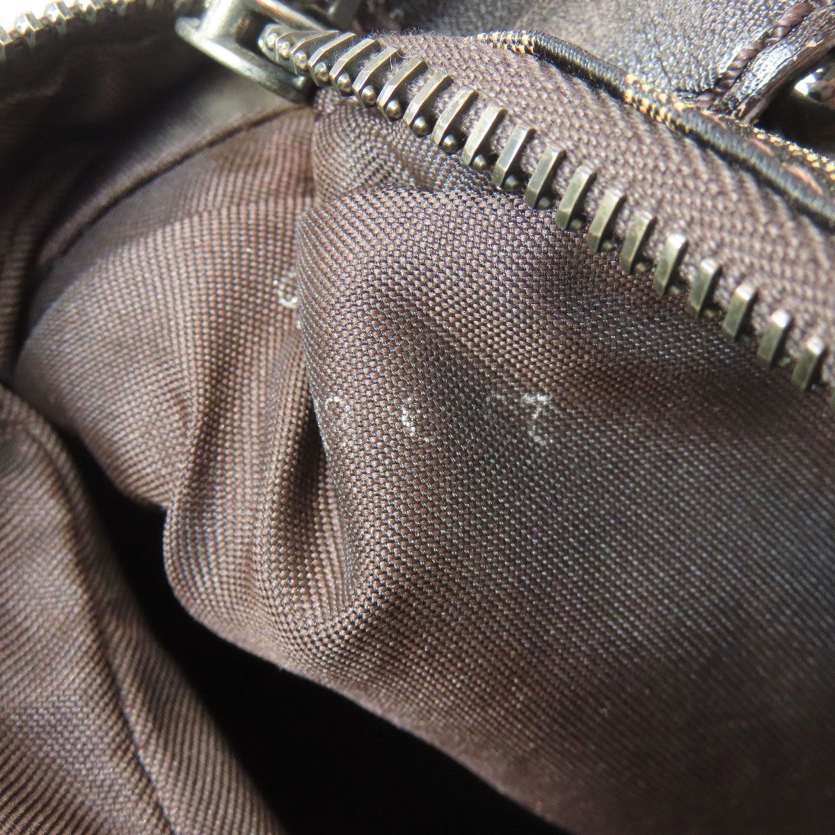 Fendi Zucca Pattern Shoulder Bag Canvas — view 7