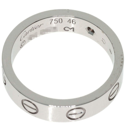 Cartier Mini Love Ring Diamond 46 18k White Gold — view 4