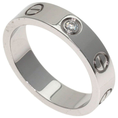 Cartier Mini Love Ring Diamond 46 18k White Gold