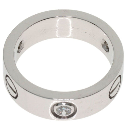 Cartier Love Ring Half Diamond 49 18k White Gold — view 4