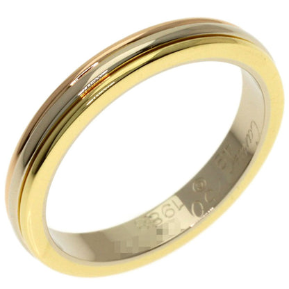 Cartier Trinity 49 Ring 18k Yellow Gold 18k White Pink — view 2
