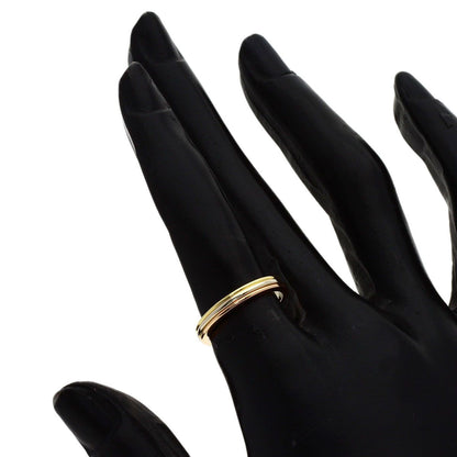 Cartier Trinity 49 Ring 18k Yellow Gold 18k White Pink — view 6