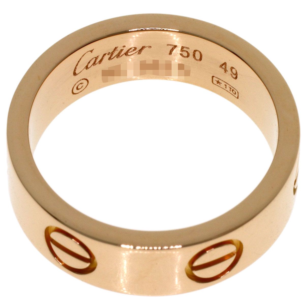 Cartier Love Ring 49 18k Pink Gold — view 4
