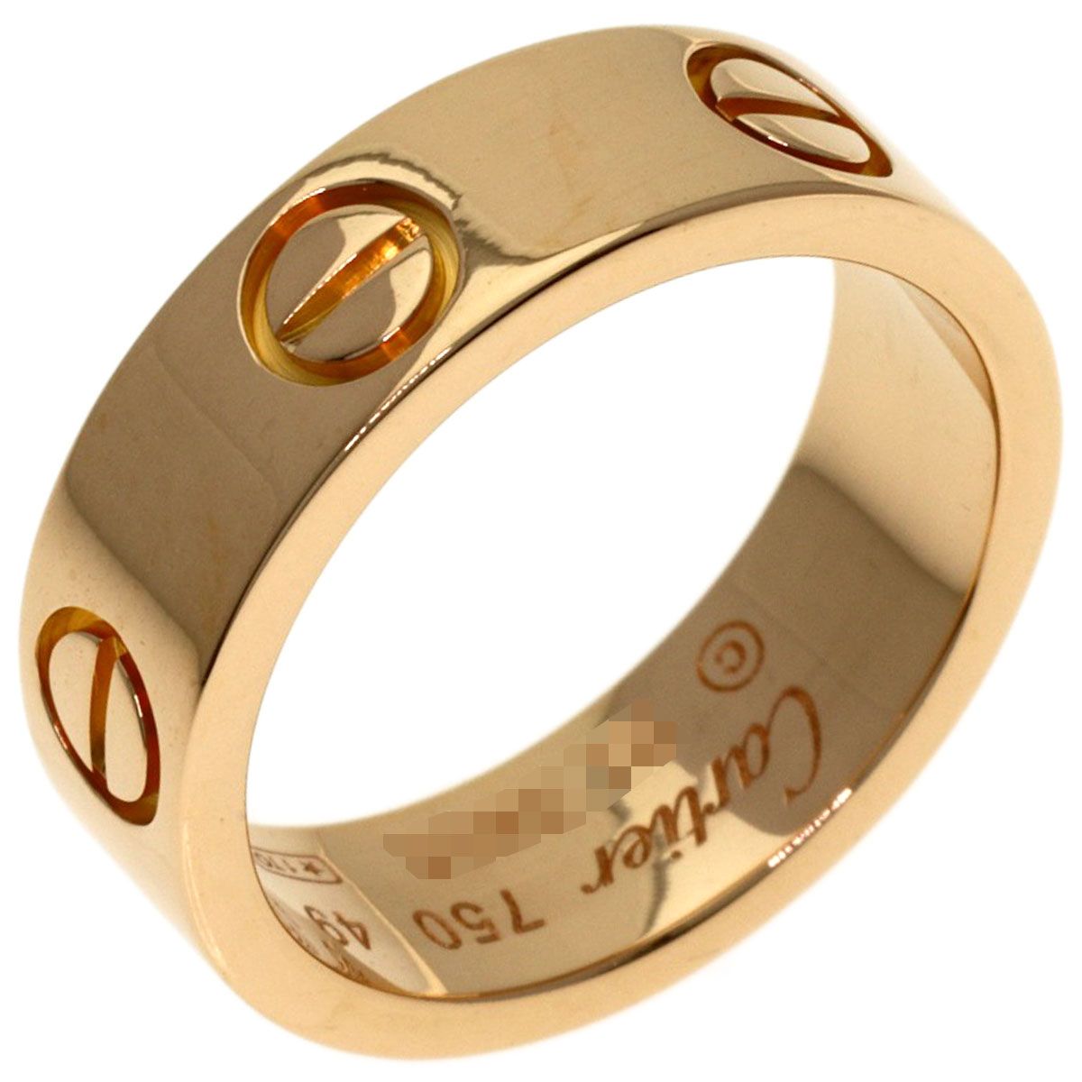 Cartier Love Ring 49 18k Pink Gold — view 2