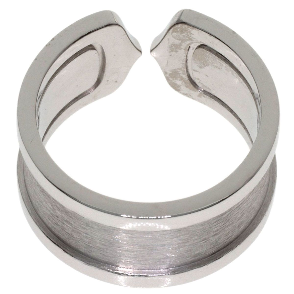 Cartier 2C Ring LM Diamond 52 18k White Gold — view 4