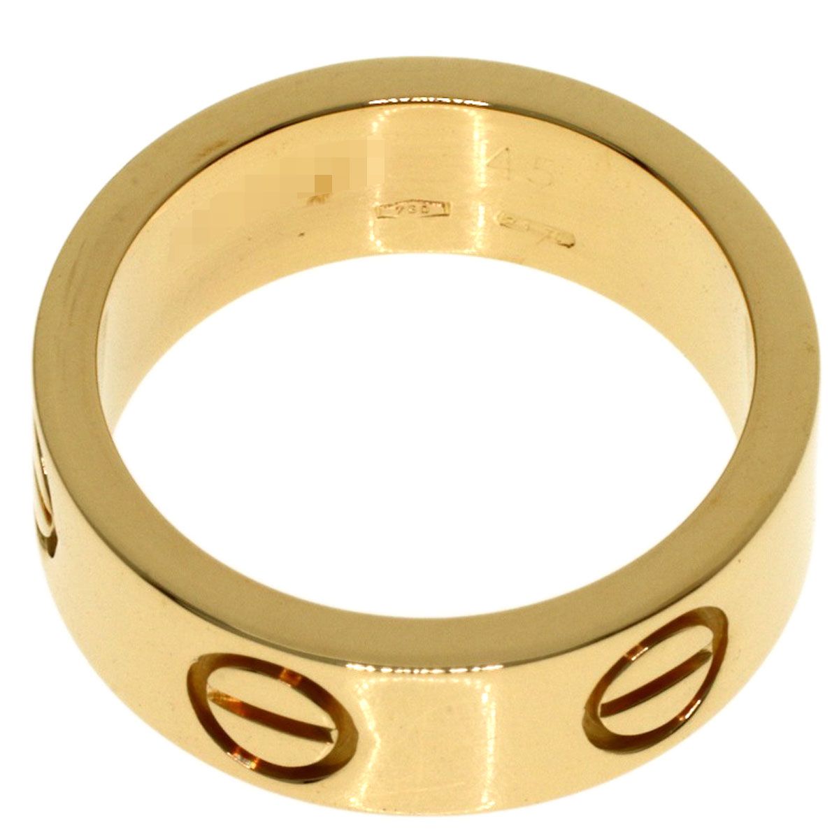 Cartier Love Ring 45 18k Yellow Gold — view 4