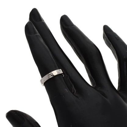 Cartier Mini Love Ring 46 18k White Gold — view 7