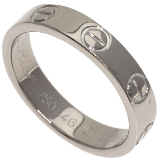 Cartier Mini Love Ring 46 18k White Gold