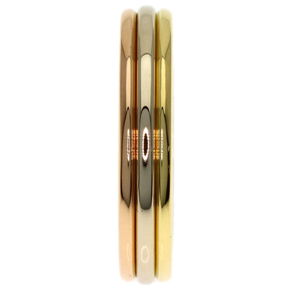 Cartier Trinity 51 Ring 18k Yellow Gold 18k White Pink — view 3