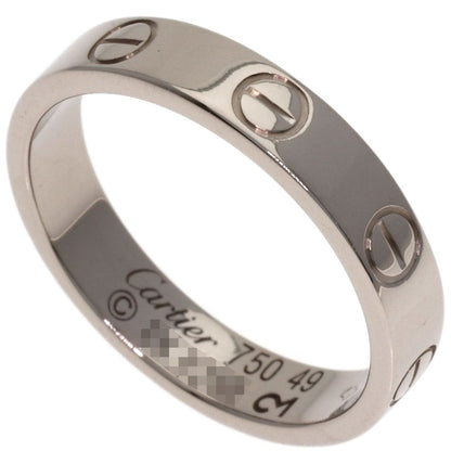 Cartier Mini Love Ring 49 18k White Gold