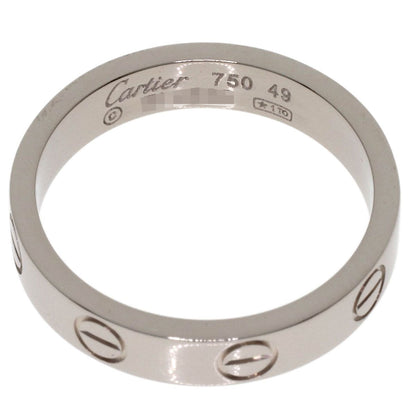 Cartier Mini Love Ring 49 18k White Gold — view 4